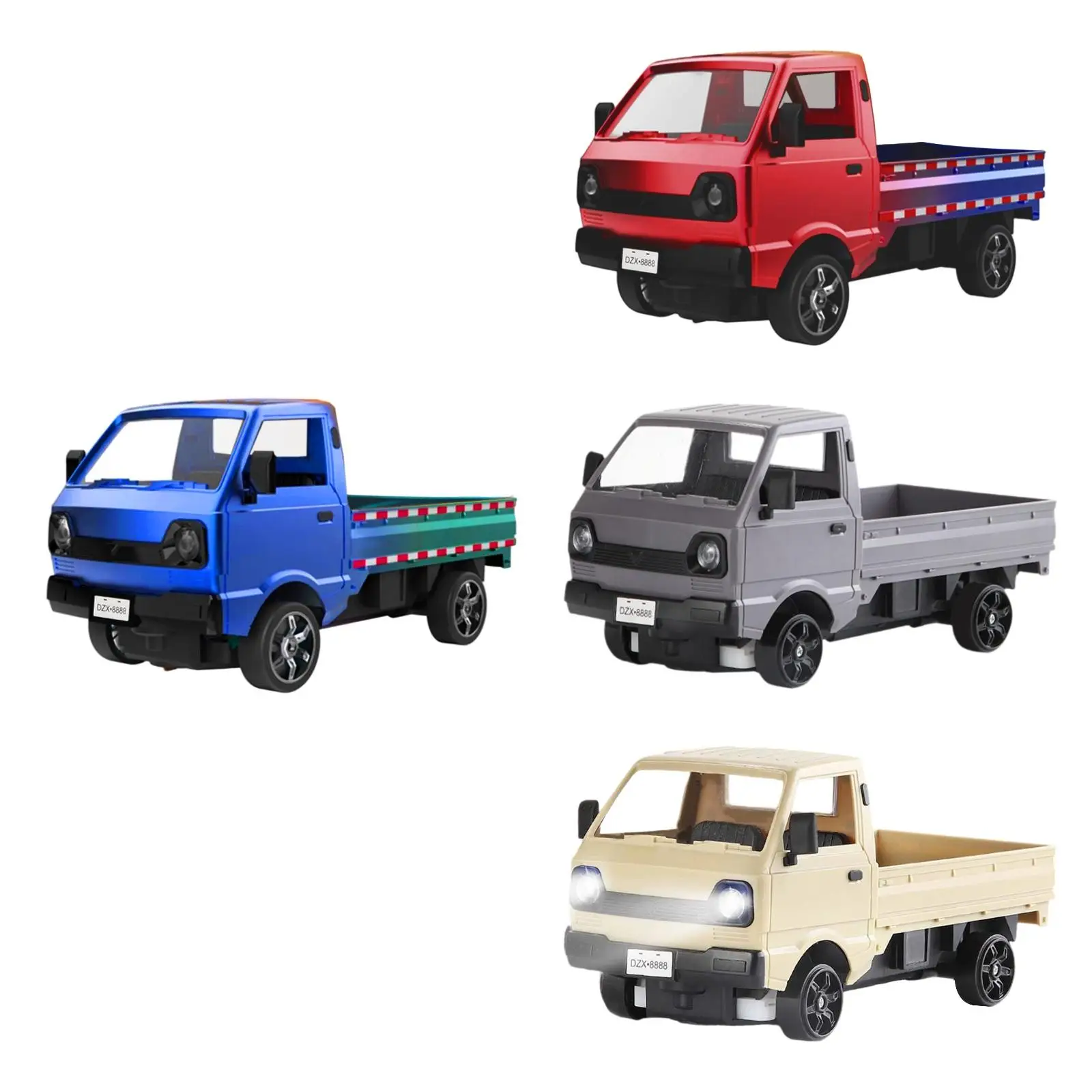 Remote Control Car Toy with Night Lights Lightweight Hobby Grade RC Vehicle for Kids and Adults Outdoor Fun