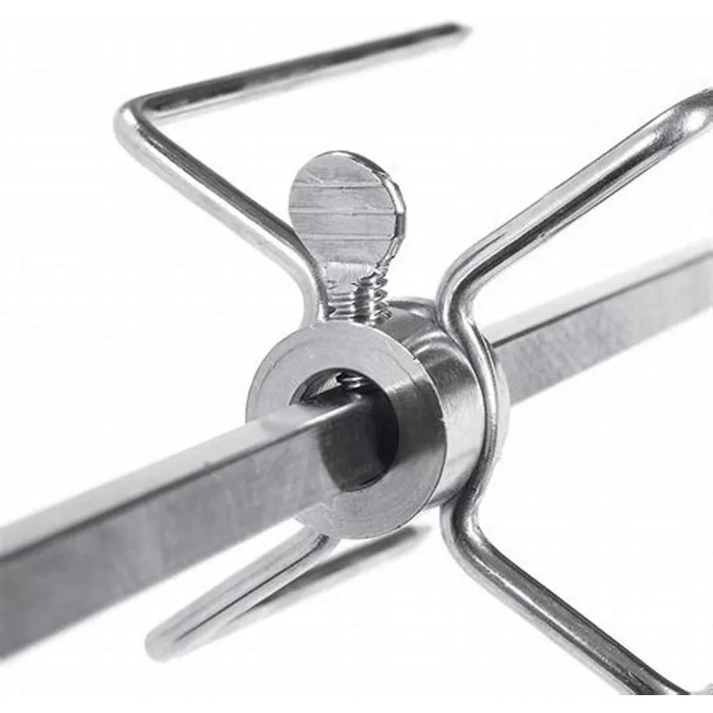 Rotisserie Meat Forks Replacement 304 Stainless Steel BBQ Grilling Forks Fits 1/2\