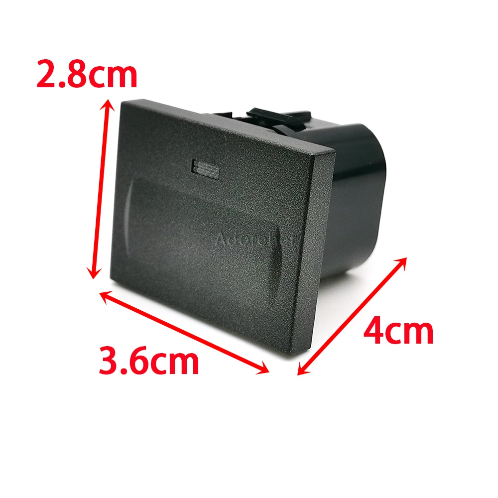 1 PC Black Blue LED Car DRL Packing Radar Sensor Power on Off Music Fan Switch Button for Ford Focus 2 Mk2 2009 2010 2011