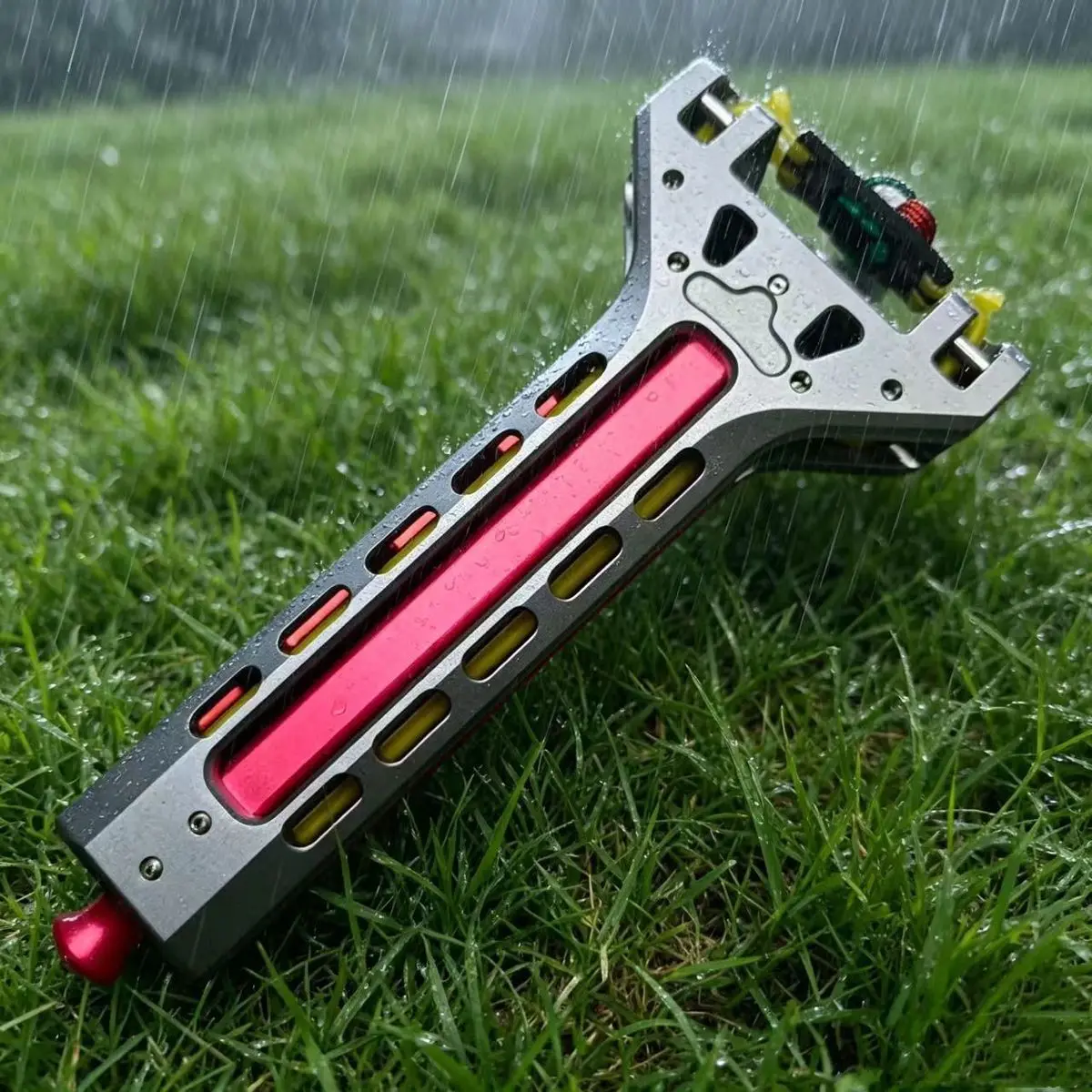 Quick Automatic Loading Slingshot Sets Alloy Material High-precision Outdoor Competitive Hunting Tool view 4