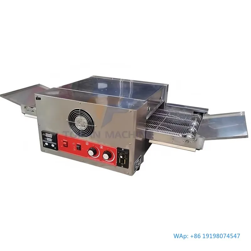 

Automatic Commercial Conveyor Baking Equipment Digital Display Oven for Pizza Making High Temperature