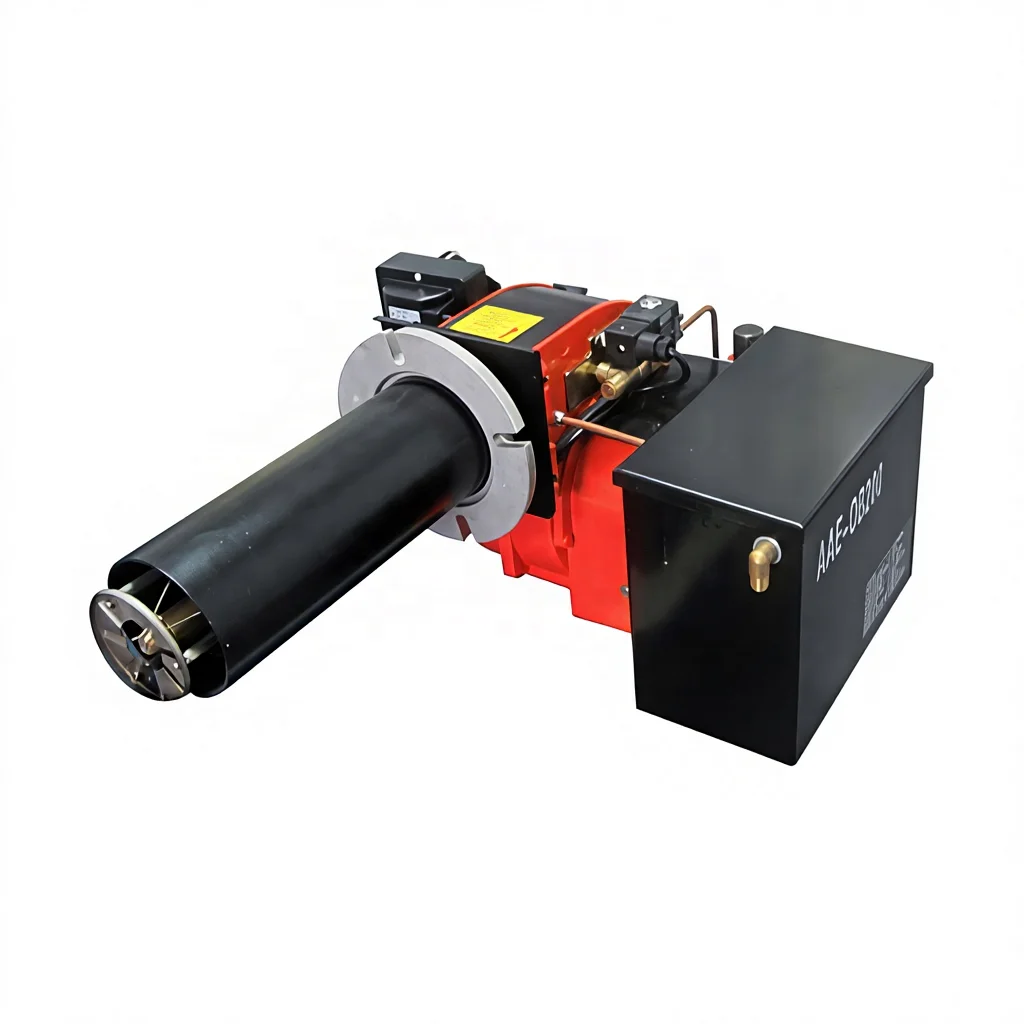 High-efficiency automatic low-pressure air atomization waste oil burner with 98% thermal efficiency, for industrial boiler
