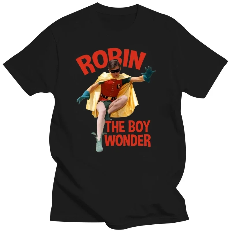 Bat-Man Vintage Tv Show Burt Ward 100 Cotton Tee Robin The Boy T-Shirt  42Nd 30Th 40Th 50Th Birthday Tee Shirt harajuku Wonder