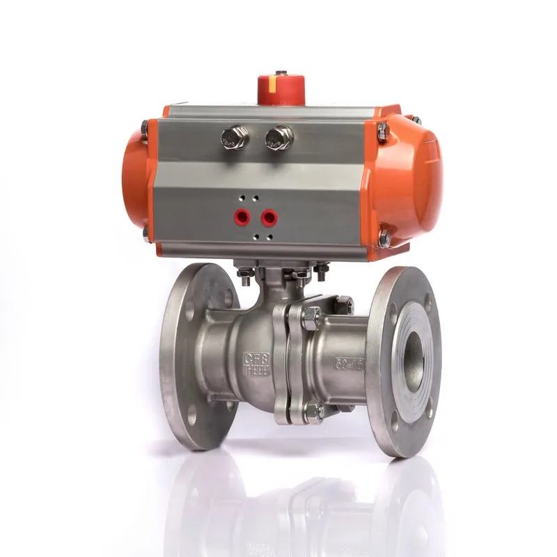Dual Acting Single Acting PVC PPH DN15 DN50 ISO5211 Pneumatic Actuator Electric 3 Way Ball Valve Mounting Pad Real Cheap Price
