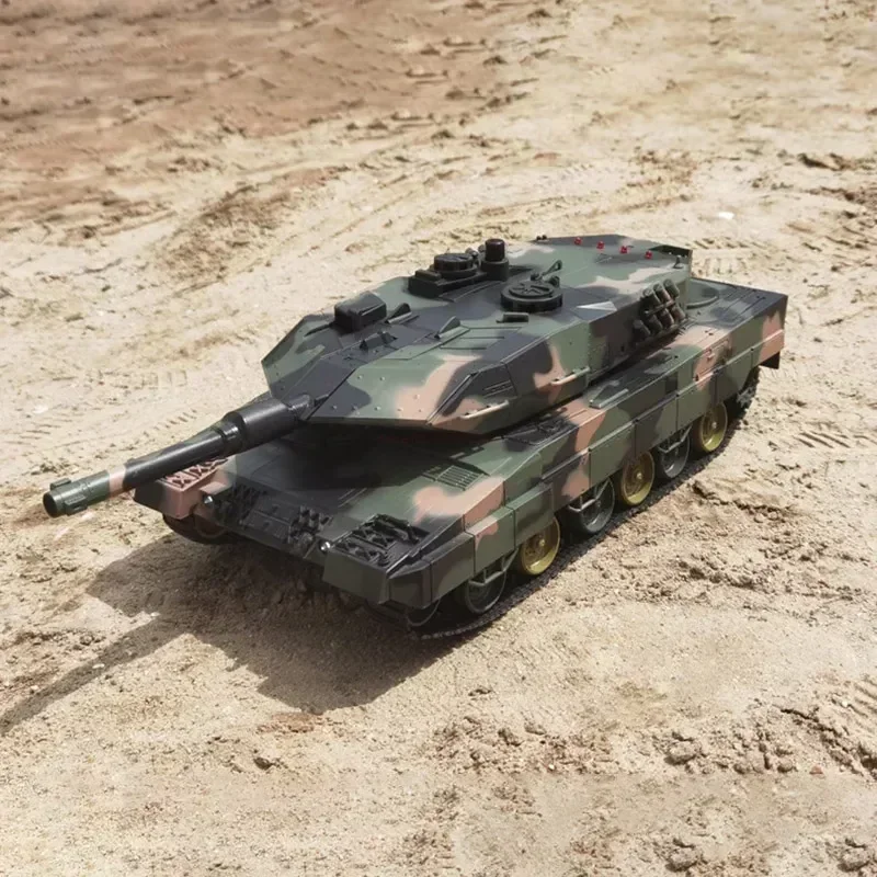 Henglong-Abrams M1a2 de escala 1/24, tanques de batalla de EE. UU., Airsoft, Panzer, modelo Rc, vehículo militar de Control remoto, regalo de combate para niños