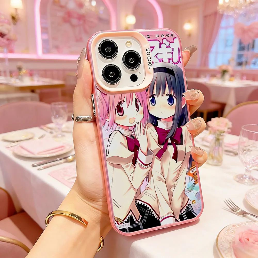 موضة أنيمي فتاة قضية الهاتف ل Xiaomi Redmi 15 15C 14C 13C 12C 13 12 10 A1 A2 A3 A5 9T 9A K60 5G مكافحة سقوط ماتي الغطاء الخلفي