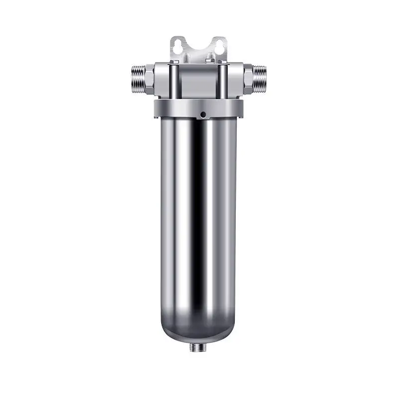 EIREE Prefiltro de agua de pozo para el hogar, purificador de agua para toda la casa, filtro de agua de retrolavado de alto flujo de acero inoxidable 304