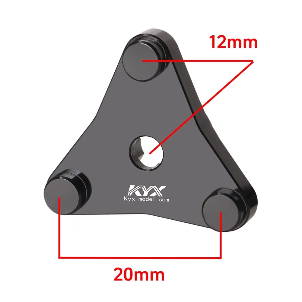 KYX Tamiya Denyue 1/10 The Bigwig Tycoon 2017 Edition 47330 موصل عجلة معدنية