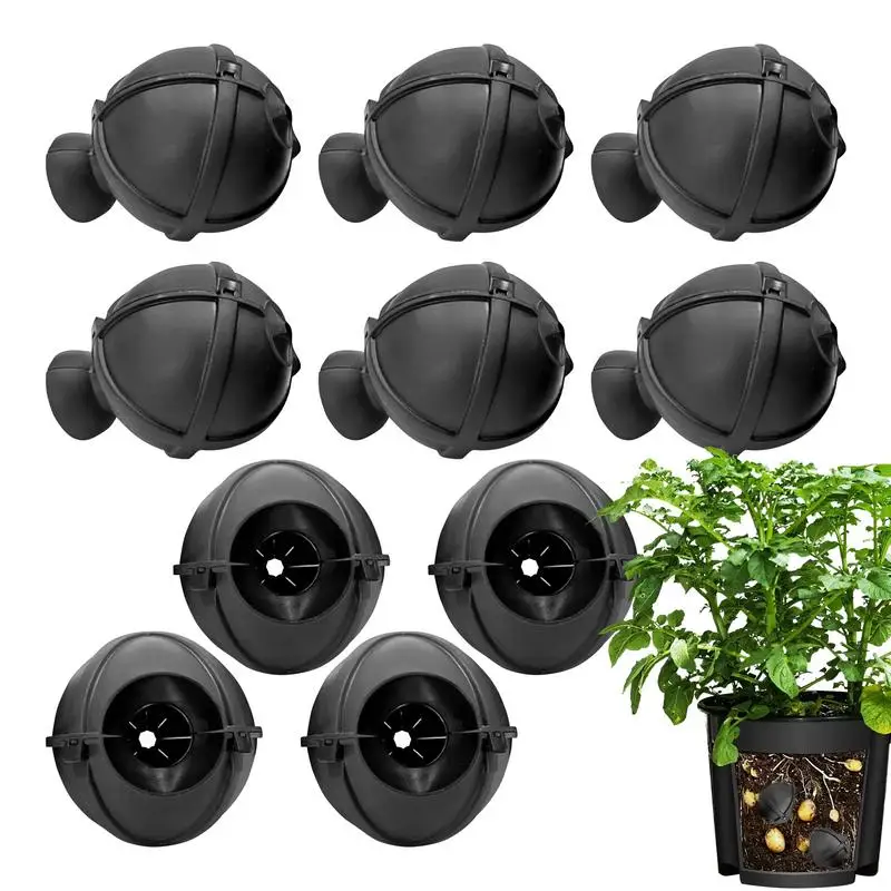 Plant Rooting Ball 10 Pieces Reusable Air Layering Kit Gardening Supplies Without Tying For Home Yard Backyard Farm Patio