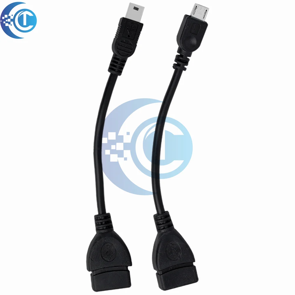 Новинка 2019, кабель Micro USB OTG для передачи данных, адаптер Micro USB «папа-мама» для Samsung HTC Android