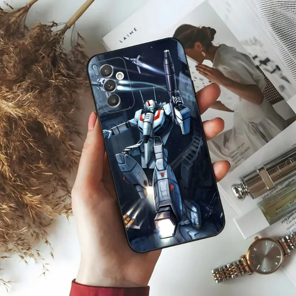 R-Robotech Macross   Phone Case For Samsung Galaxy A20,A21s,A22,A31,A32,A52,A53,A72,73,A80,A91 Soft Black Phone Cover