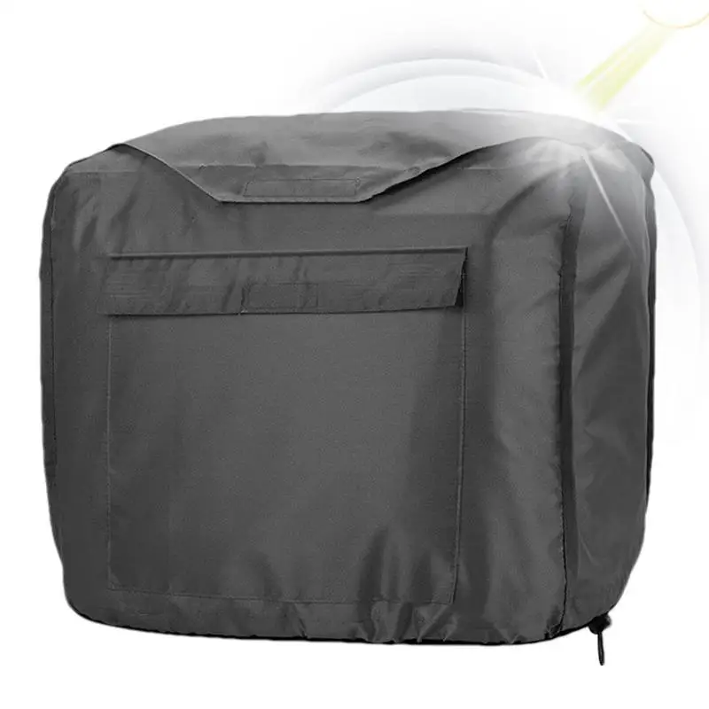 52x29x41cm Portable Generator Cover Generator Protector Rain Shelter Weatherproof Dust Cover Waterproof Protective Cover