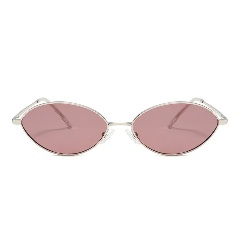 

2324 Polarized Oval Sunglasses for Men Women, Retro Vintage Metal Sun Glasses, Fashion Compact Outdoor Driving Shades 512355