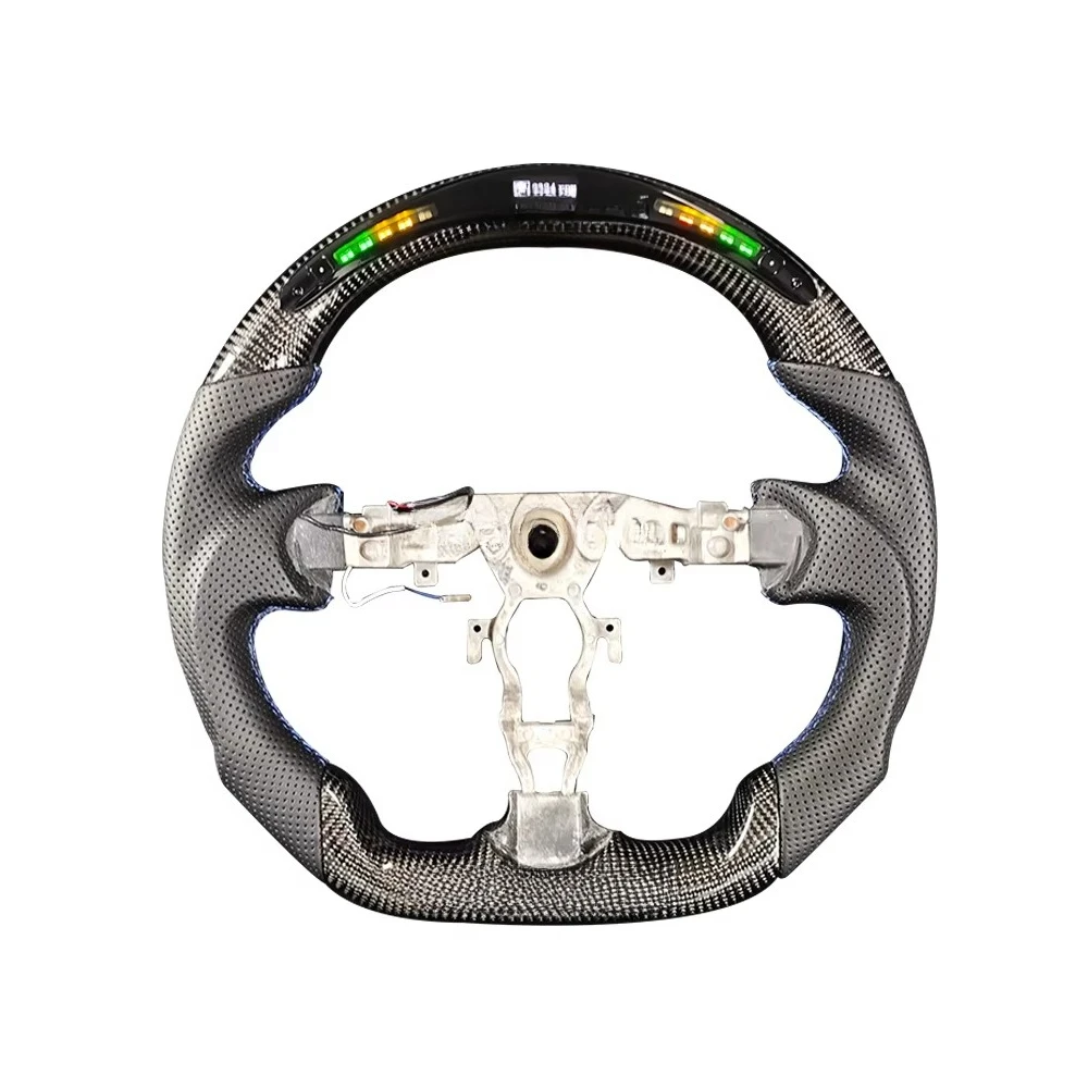 

Wholesale Price High Quality Light Emitting Diode Carbon Fiber Steering Wheel 370Z Fx35 Fx37 Fx50 Qx70 2008-2020