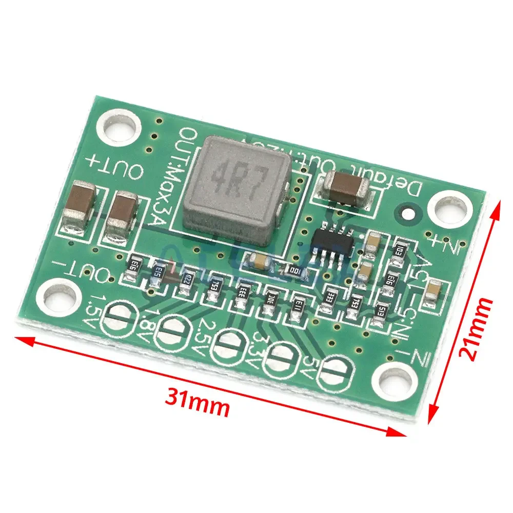 Ca1235 einstellbares Leistungs modul CA-1235 Buck-Leistungs modul 1,25 V 1,5 1,8 2,5 3,3 5V Ausgang 5-16V Eingangs-Step-Down-Netzteil