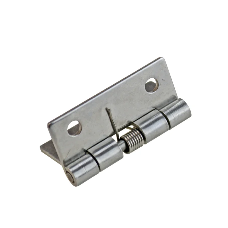 304 Stainless Steel 1.5-Inch Spring Hinge Industrial Electrical Machinery Automation Equipment Box Reset Hinge