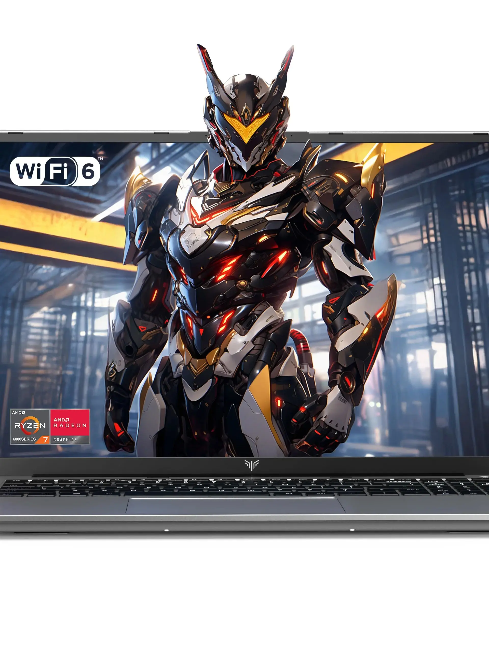 KAMRUI RX16 AMD Ryzen 9 6900HX 16 Zoll Gaming-Laptop Prozessor 16GB LPDDR5 RAM 512GB SSD IPS-Display Windows 11 Laptop für Spiele