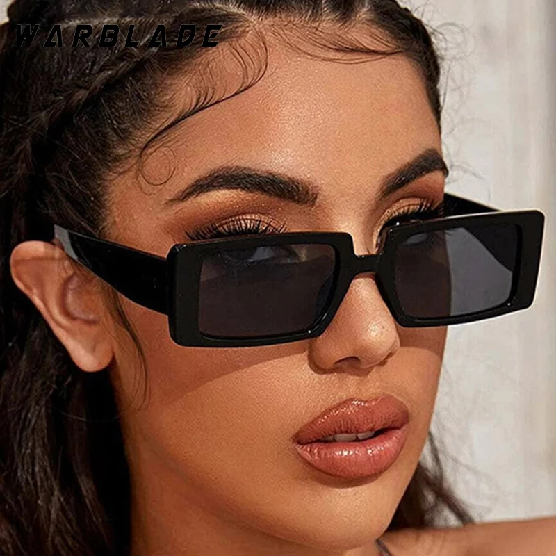 

Fashion Rectangle Frame Candy Color Women Sunglasses Luxury Brand Design Men Sunglass Drive Travel Outdoor Eyewear Female UV400