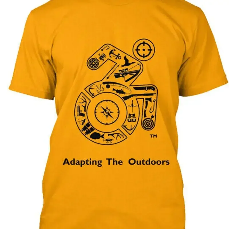 Adapting the Outdoors Ligh T Shirt Made in USA Size S to 5XL