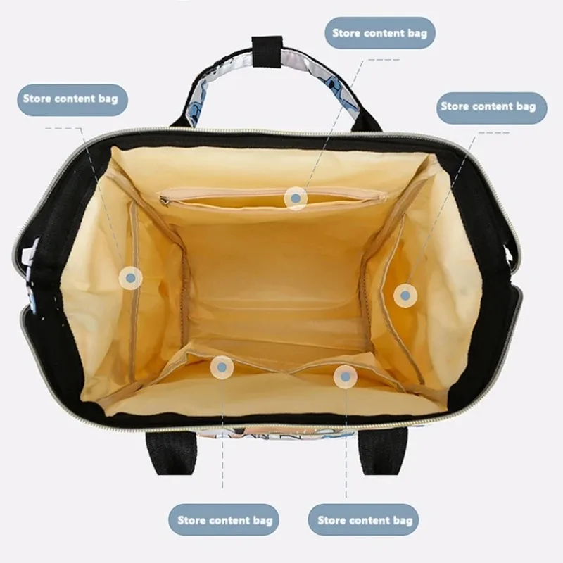 Multifunction Women Backpacks Kids Stroller Bags Large Capacity Mommy Outdoor Travel Diaper Bags Casual Mom Baby Care Backpacks