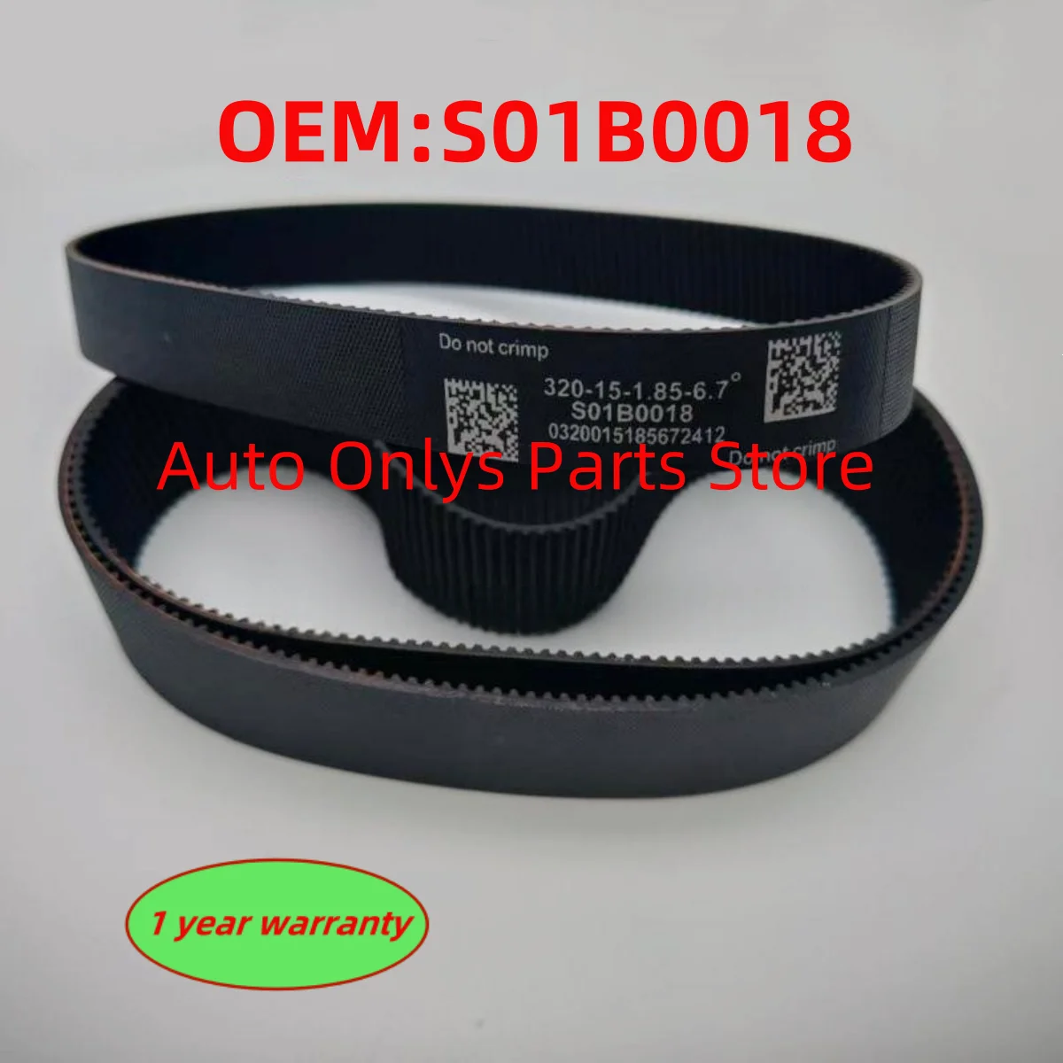 

1pc S01B0018 New Electric Steering Rack Belt For BMW X7 G07 2018- BMW X6 G06 2019- BMW X5 G05 2018- 320-15-1.85-6.7