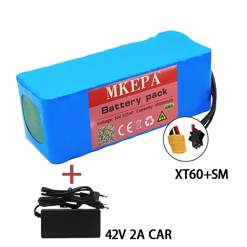 10S4P 36V 30000mAh Electric Scooter Lithium Battery 18650 battery pack 36V 30Ah Electric Scooter Electric Scooter Battery 36v