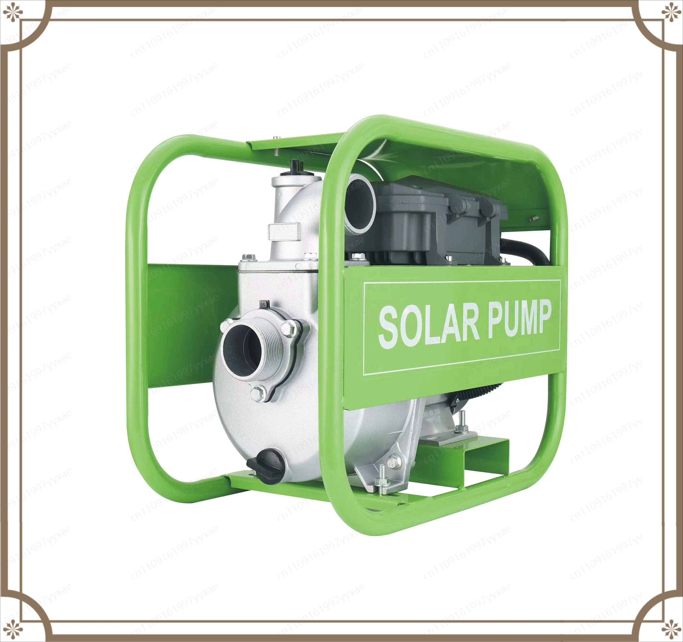 1100 watts solar DC brushless cast iron high pressure ground water pump self-priming centrifugal pump