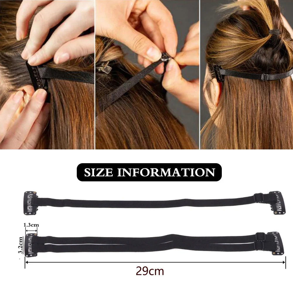 Stretching Straps For Lift Eyes Eyebrows Bb Clip Hairpin Elastic Face Slimming Bands Adjustable Rubber Lift Tape Makeup Tool