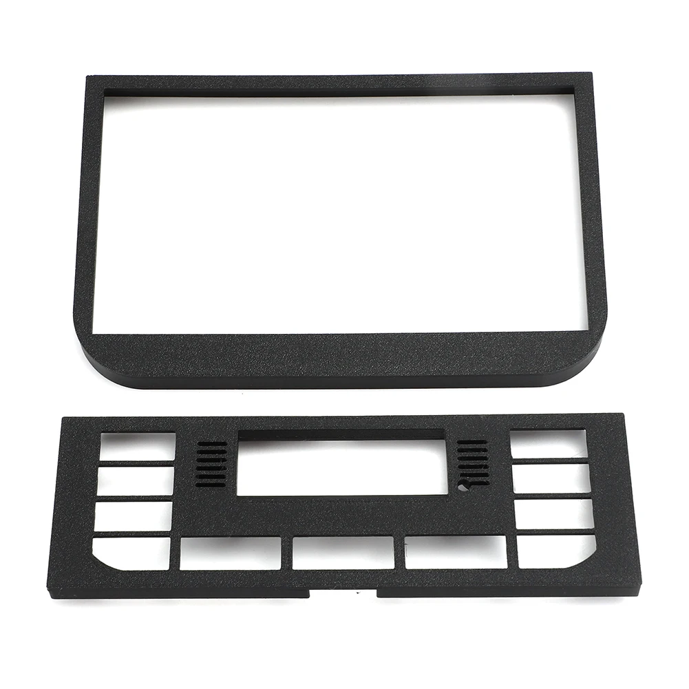 For BMW E36 Double Din Head Unit Bezel Square HVAC Faceplate Combo Kit 325i 328i 64118361832 65128386127 65121375737 65111384855