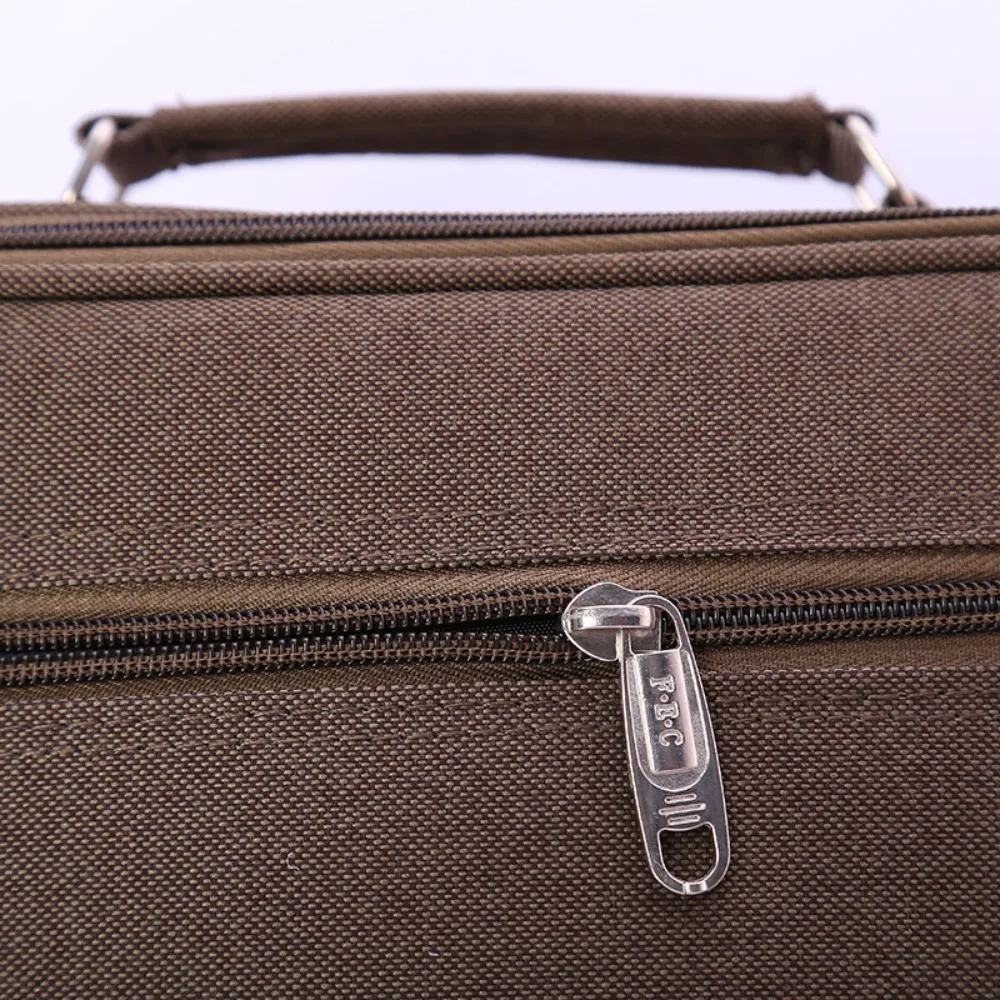 Sac à main pratique en Dacron Oxford pour hommes, sacoche de loisirs pour documents solides