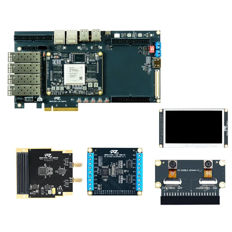fpga development board pcie board fpga Xilinx SoC ZYNQ 7000 XC7Z100 FPGA Development Board In-line