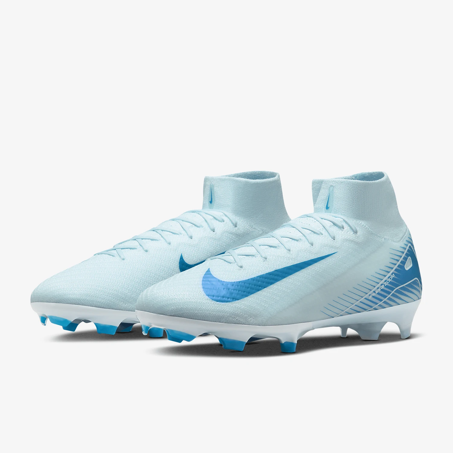 Nike genuine autumn men's high top lace up wear-resistant sports football shoes FQ1454-400