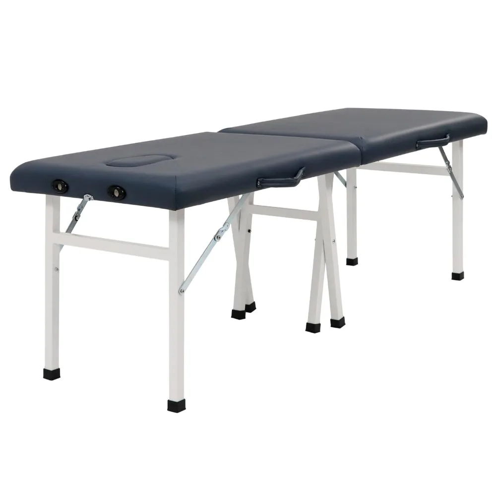 Master Massage 24 "Harmon lettino da massaggio portatile economico, Royal Blue