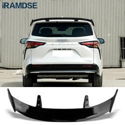 Spoiler for Toyota SIENNA 2021-2025 Car Roof Wing Glossy Black Rear Tail Fin Transform The Style Carbon Paint Accessories