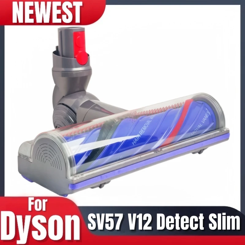 

Сменная насадка для чистки пола для Dyson SV57/SV18 Digital Slim, V12 Detect Slim, High-Speed Drive, конструкция против запутывания волосков