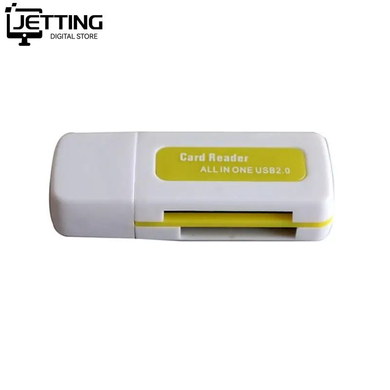 2pcs USB 2.0 4 in 1 Memory Multi Card Reader for M2  SDHC DV TF Card