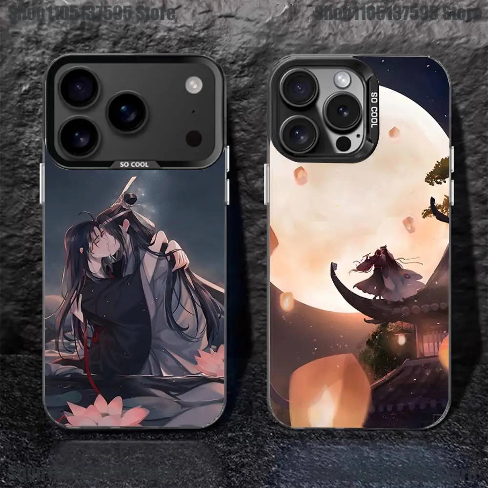 

Mo D-Dao Z-Zu Shi-s Phone Case For iPhone 17,16,15,14,13,12,11,Pro,XS,Max,Plus,Mini,SE4,E Black Matte Shockproof Cover