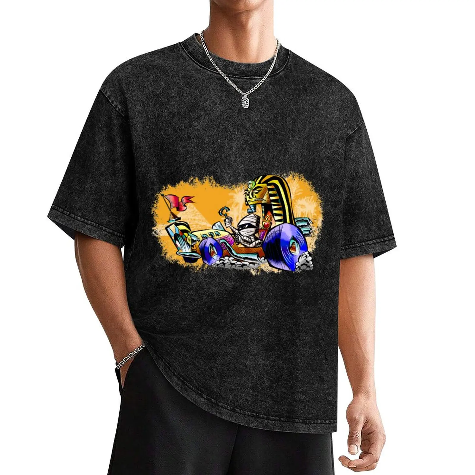 

Radical Ramsis and his Hopped-up Hotep Hotrod T-Shirt korean fashion basketball graphic tees plain white t shirts men