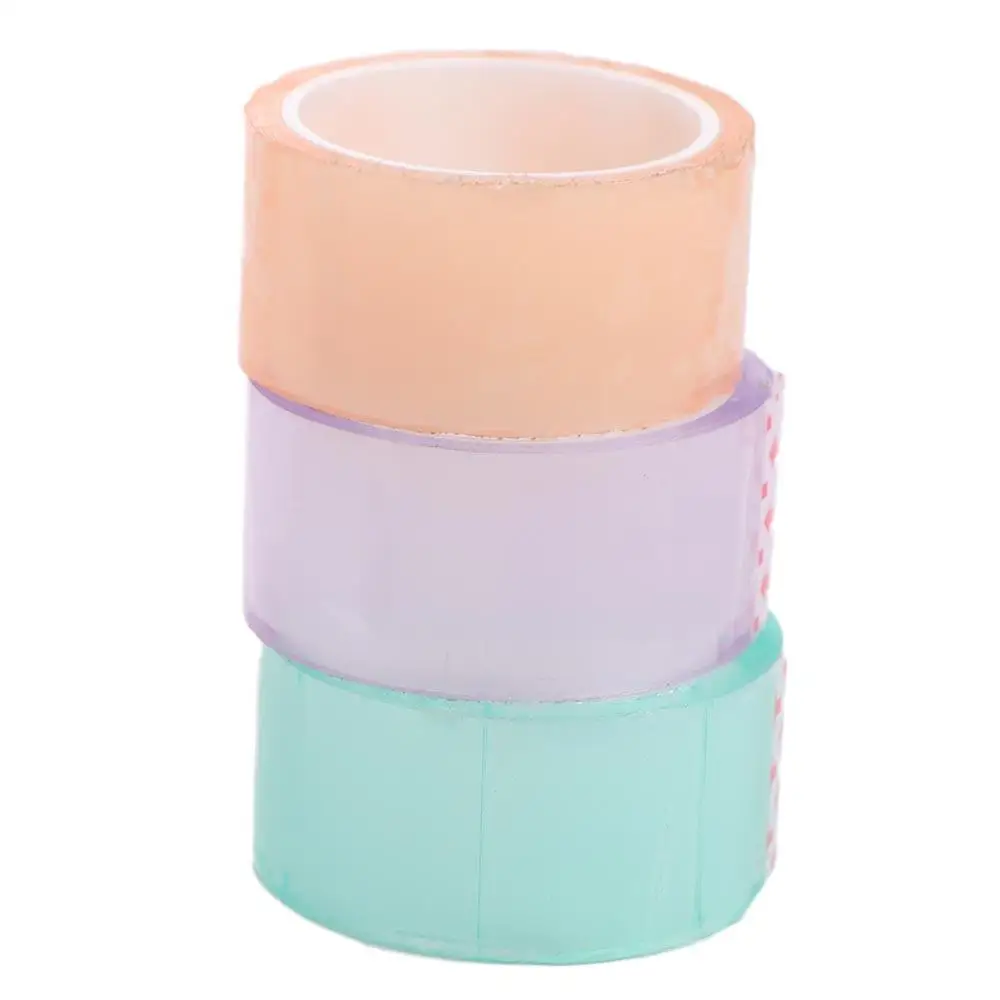 Relaxing Toy Sticky Ball Rolling Tapes Making Colored Ball DIY Rolls Adhesive Tapes Colorful Crafting Ball Sticky Tapes