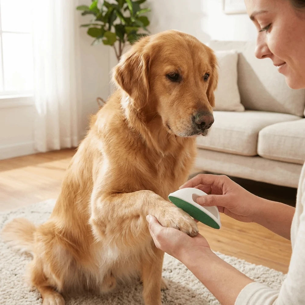 Professional Cat Nail Scratch Board Portable Handheld Nail Smoothing Dog Nail Grinder Sandpaper Grinding Pad Cat Grooming Tool