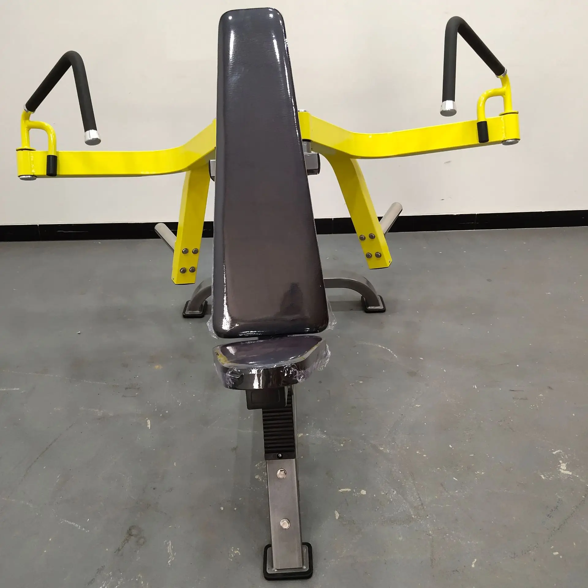 Máquina de Incline Fly, Equipo de Entrenamiento de Fuerza Comercial, Máquina de Fly para Pecho con Carga de Placas para Gimnasio, Accesorio Pec Deck Fly