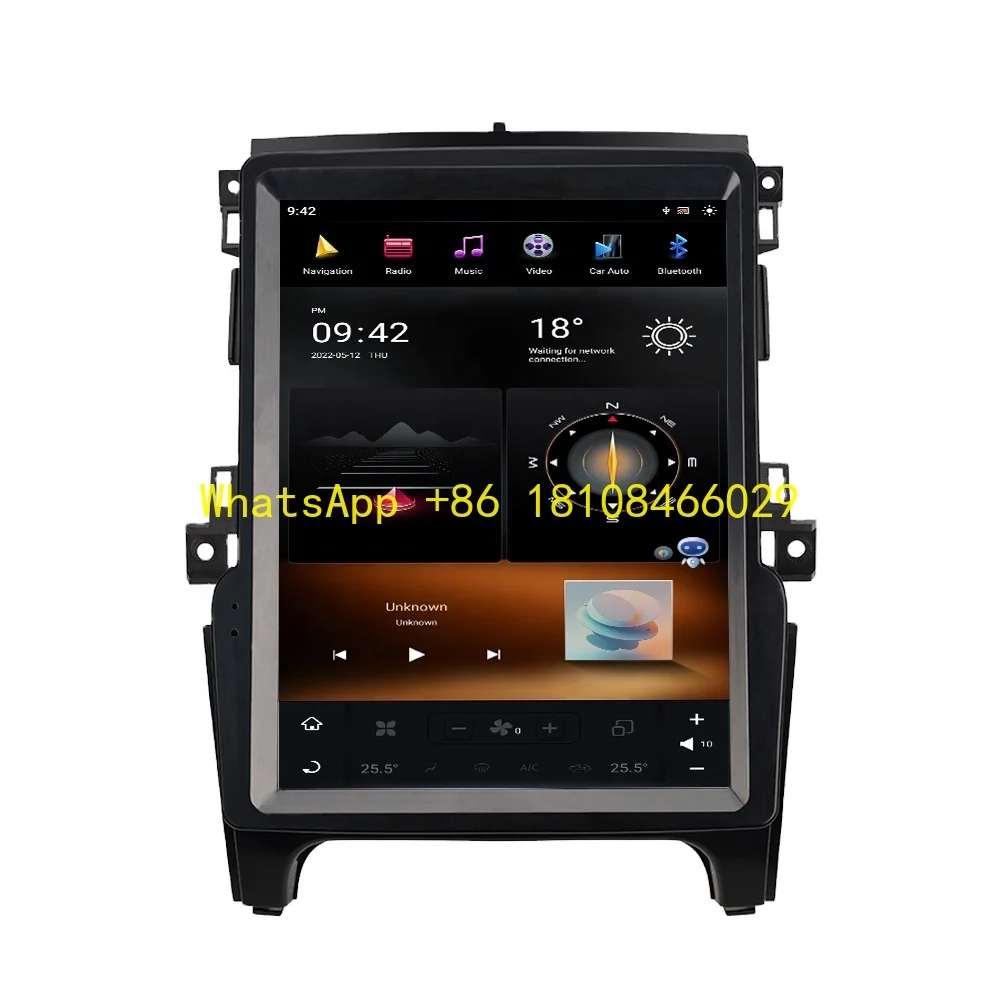 

Автомобильный Tesla Style Android 11 для Ford Ranger Everest 2016-2022, автомобильный радиоприемник, GPS-навигатор, плеер Carplay 4G