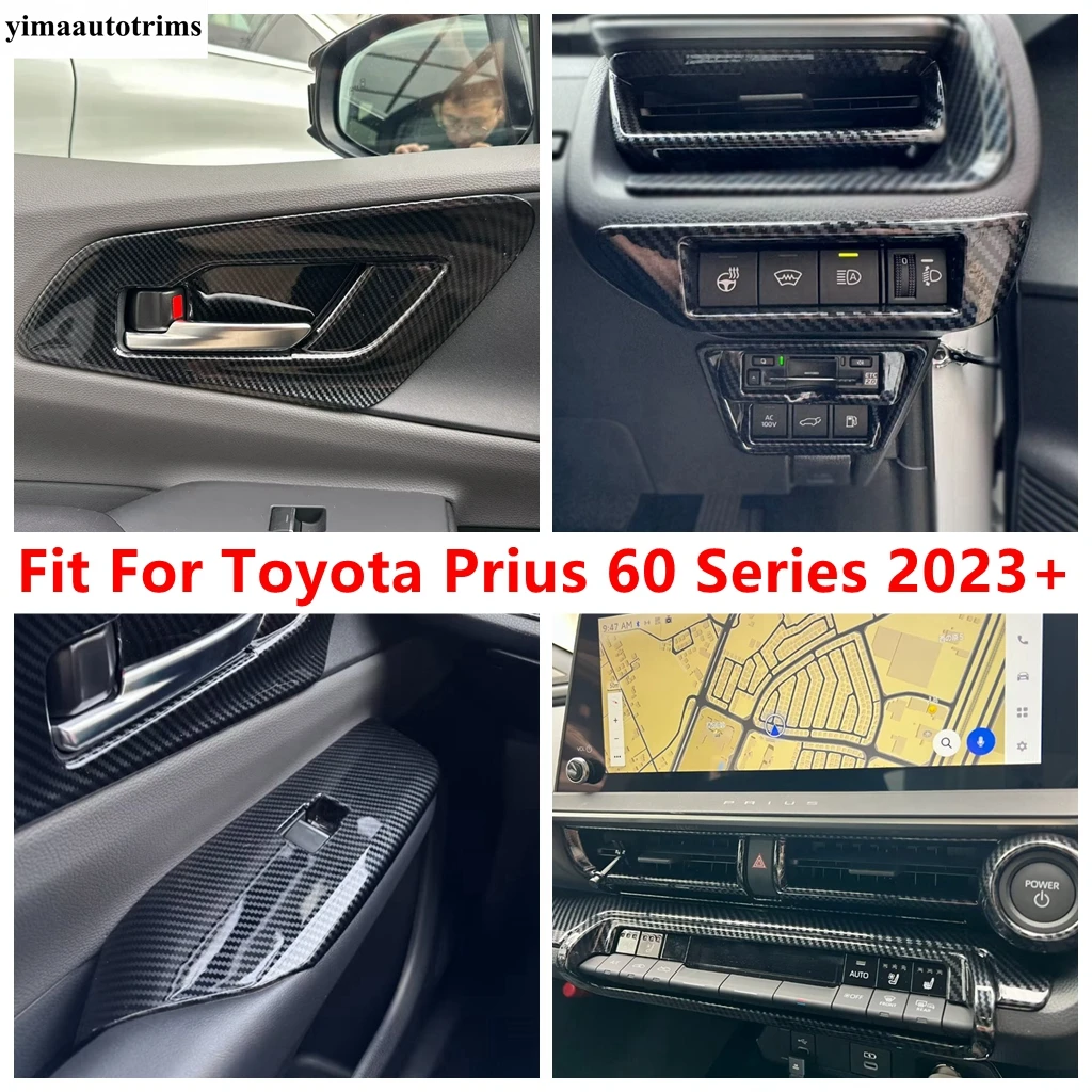 

Window Lift / Head Light / Handle Bowl / Side Middle AC Air Vent Cover Trim Accessories For Toyota Prius 60 Series 2023 - 2025