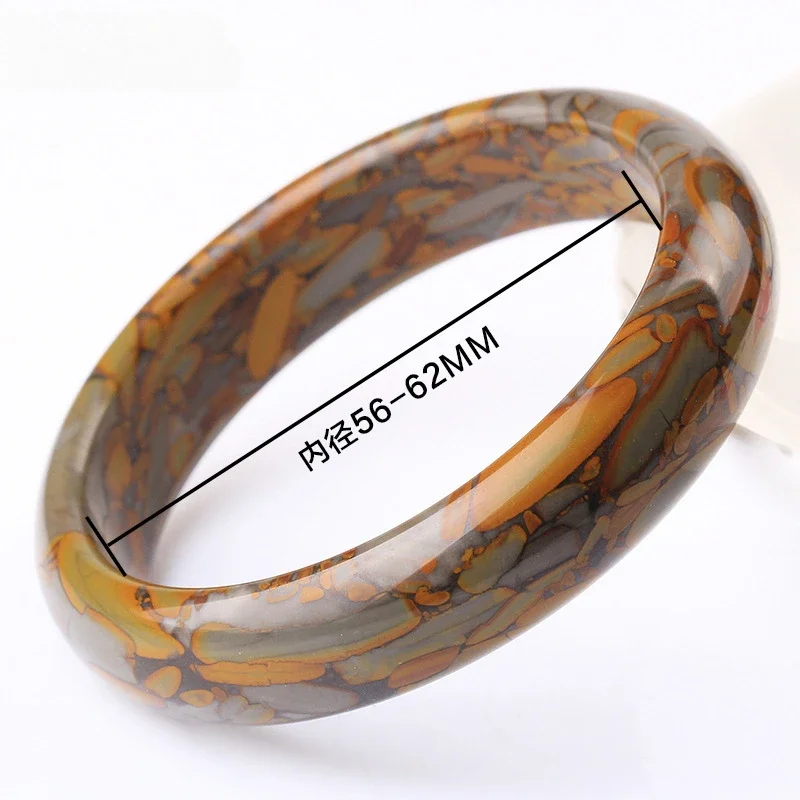 Gifts Shandong Nuwa Stone Bracelet Colorful Jade Jade Women's Jade Bracelet Pretty Girl's Ornament