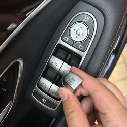 For Mercedes Benz W222 S-Class 2014-2019 Window Switch Button Window Switch Cover Replacement Parts Interior Accessories