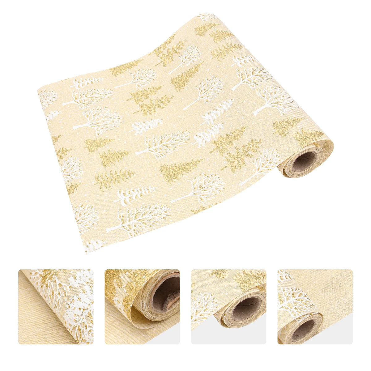 

Printed Tablecloth Featuring Christmas Snowflake Design High Quality Material Comfortable Fabric Perfect for Creating Joyful