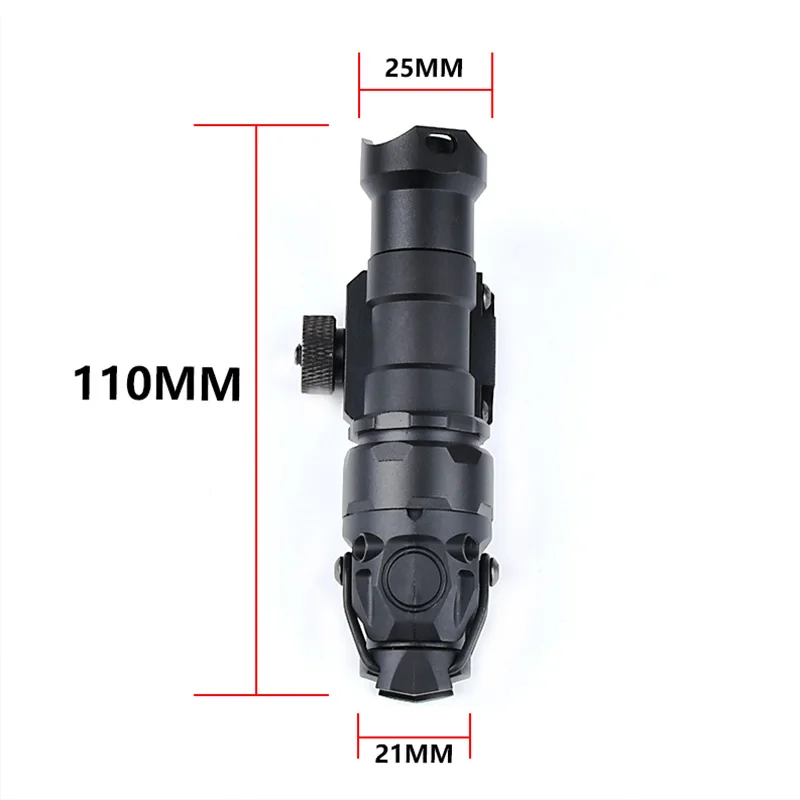 WADSN Airsoft KIJI K1 IR Illuminator Tactica Scout Light Hunting Weapon Led Flashlight Fit Rifle AR15 Gun 20mm Rail Accessories