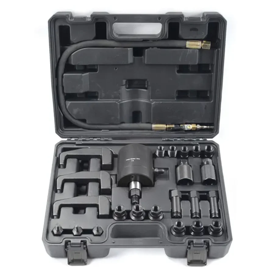 

24 pcs Pneumatic Injector Puller Removal Tool Diesel Injector Removal Tool Auto Tool Set