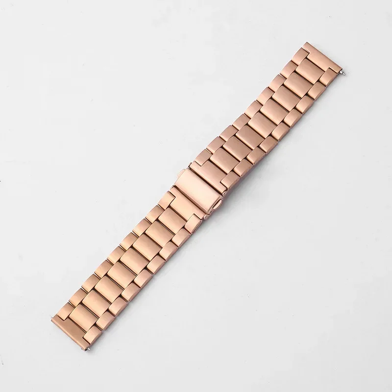 Stahl-Uhrenarmband für Samsung Gear S5 S4 S3 Frontier Classic Uhrenarmband HUAWEI 41 mm 42 mm 46 mm Zubehör 20 mm 22 mm Uhrengürtel