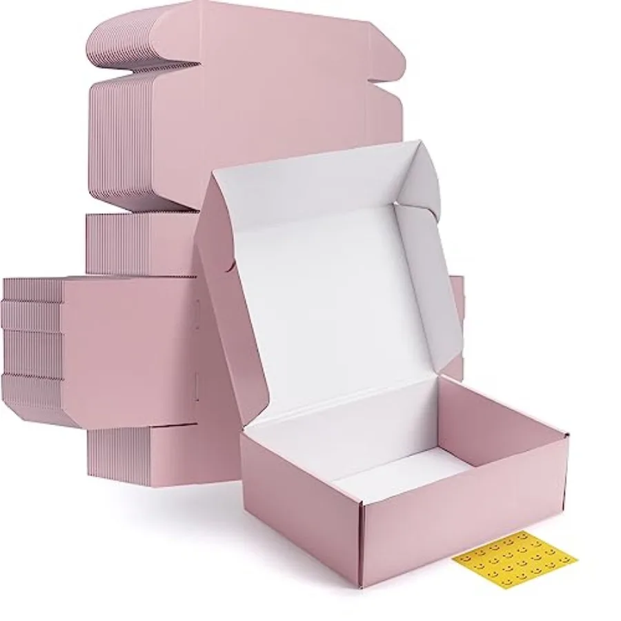 12x9x4 Inch Shipping Boxes Set of 20, Medium Corrugated Cardboard Gift Mailer Box